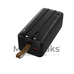 Внешний аккумулятор MORE CHOICE (4620202552839) PB59-40 40000mAh 1USB+1Type-C+1micro USB 3.0A 22.5W PD20WP, черный