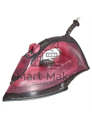 Утюг ВАСИЛИСА ВА-2001 розовый с корич., 2200 Вт