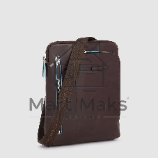 Сумка для ноутбука Piquadro CA1816B2/MO красный/коричневый натур.кожа