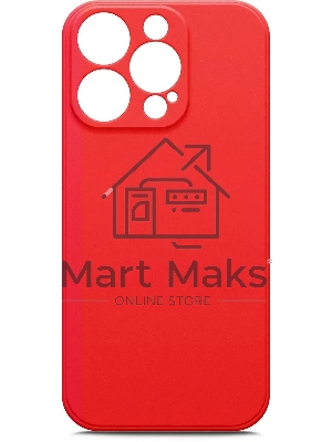 Чехол (клип-кейс) BoraSCO для Apple iPhone 14 Pro Microfiber Case красный (70808)