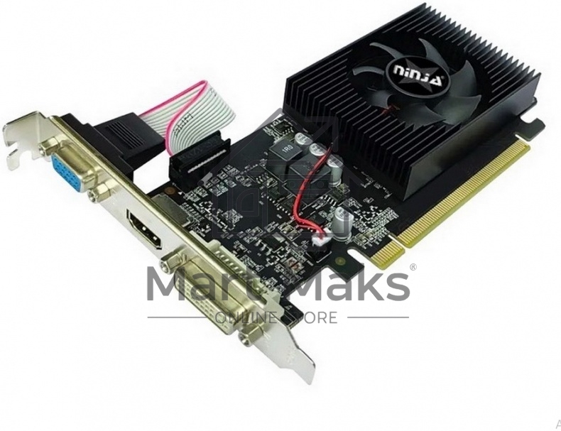Видеокарта Sinotex Ninja GeForce GT 240, 1 GB GDDR3, 128 bit, HDMI, DVI-D, VGA, GPU 550 MHz