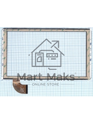 Сенсорное стекло (тачскрин) HOTATOUCH C145254K1 DRFPC391T-V02, черное