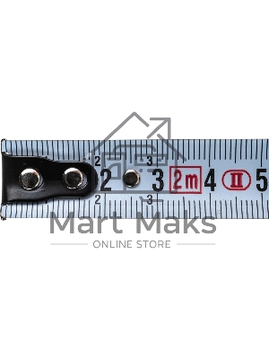 Рулетка Gross 31121''doppelhaken'' 2м x 16мм односторонний зацеп нейлон двуст. шкала автоматич