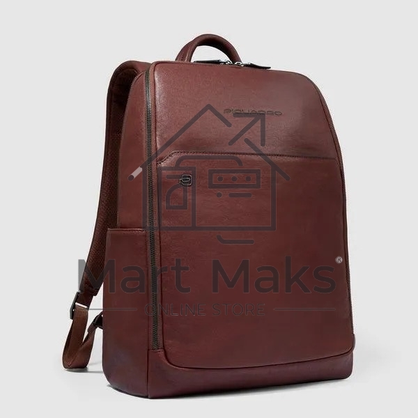 Рюкзак мужской Piquadro Black Square CA6501B3/CU, кожа, табачный