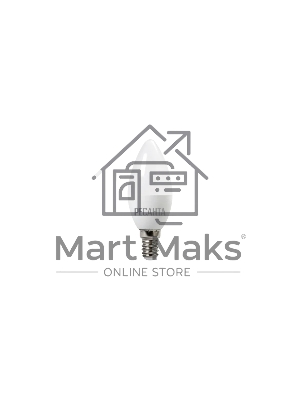 Лампа светодиодная Ресанта LL-R-C37-6W-230-3K-E14 свеча, 6 Вт, теплый, Е14