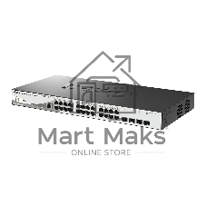 Коммутатор D-Link DGS-1210-28P/ME/B2A, 24×1 Гбит/с + 4×1 Гбит/с SFP, управляемый