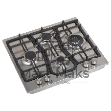 Газовая варочная поверхность Korting HG 631 CTX, 4 конфорки, нержавеющая сталь, 8300 Вт