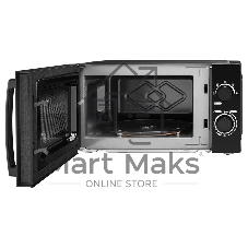 Микроволновая печь Hyundai HYM-M2008 черный, 20 л, 700 Вт, переключатели - поворотный механизм