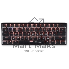 Клавиатура беспроводная Oklick K763W механическая черный USB BT/Radio Multimedia for gamer LED (1920548)