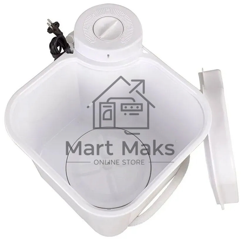 Стиральная машина Ока-50М (930018-5) белая/голубая, загрузка фронтальная 2,5 кг, 0 об/мин., класс: A