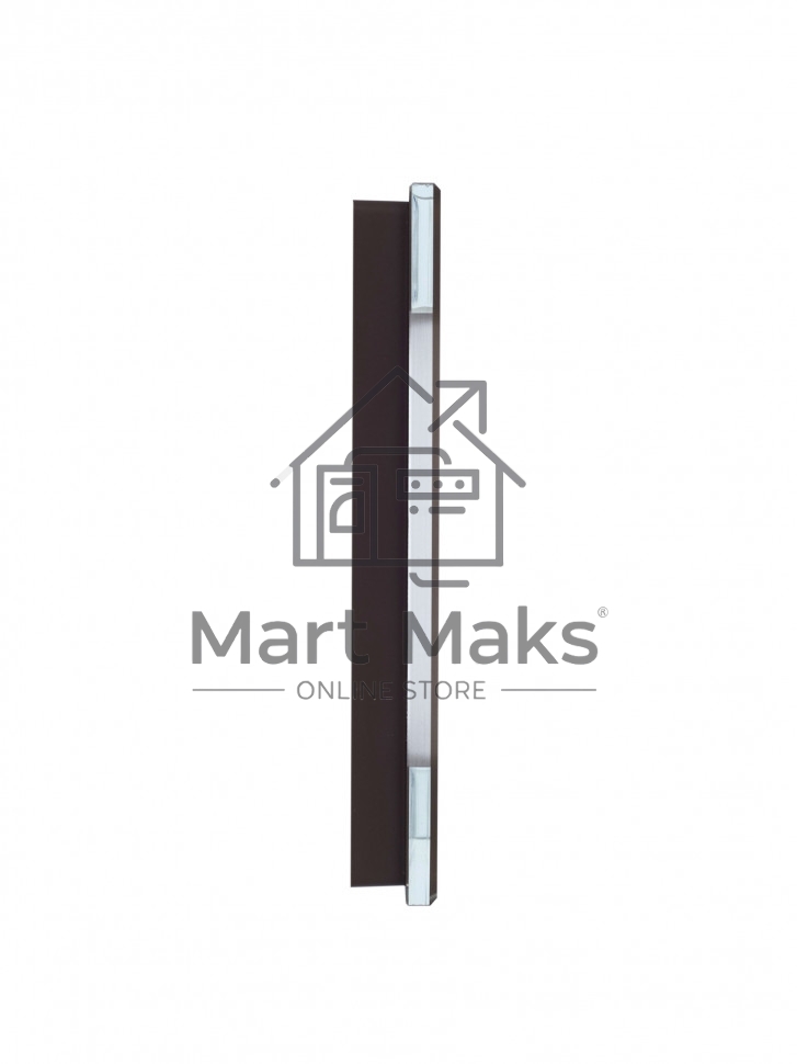 Рамка 1 -местная IEK BRITE РУ-1-2-БрТБ (BR-M12-G-K45) стекло темная бронза