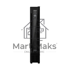 Винный шкаф Kuppersberg RBW 15, встраиваемый, High-Tech, ВхШхГ 87х15х52.5 см, объем 20 л, вместимость 7 бутылок, диапазон температуры 5-20 градусов, механическое открытие двери, LED дисплей, уровень шума 39 дБ, черный