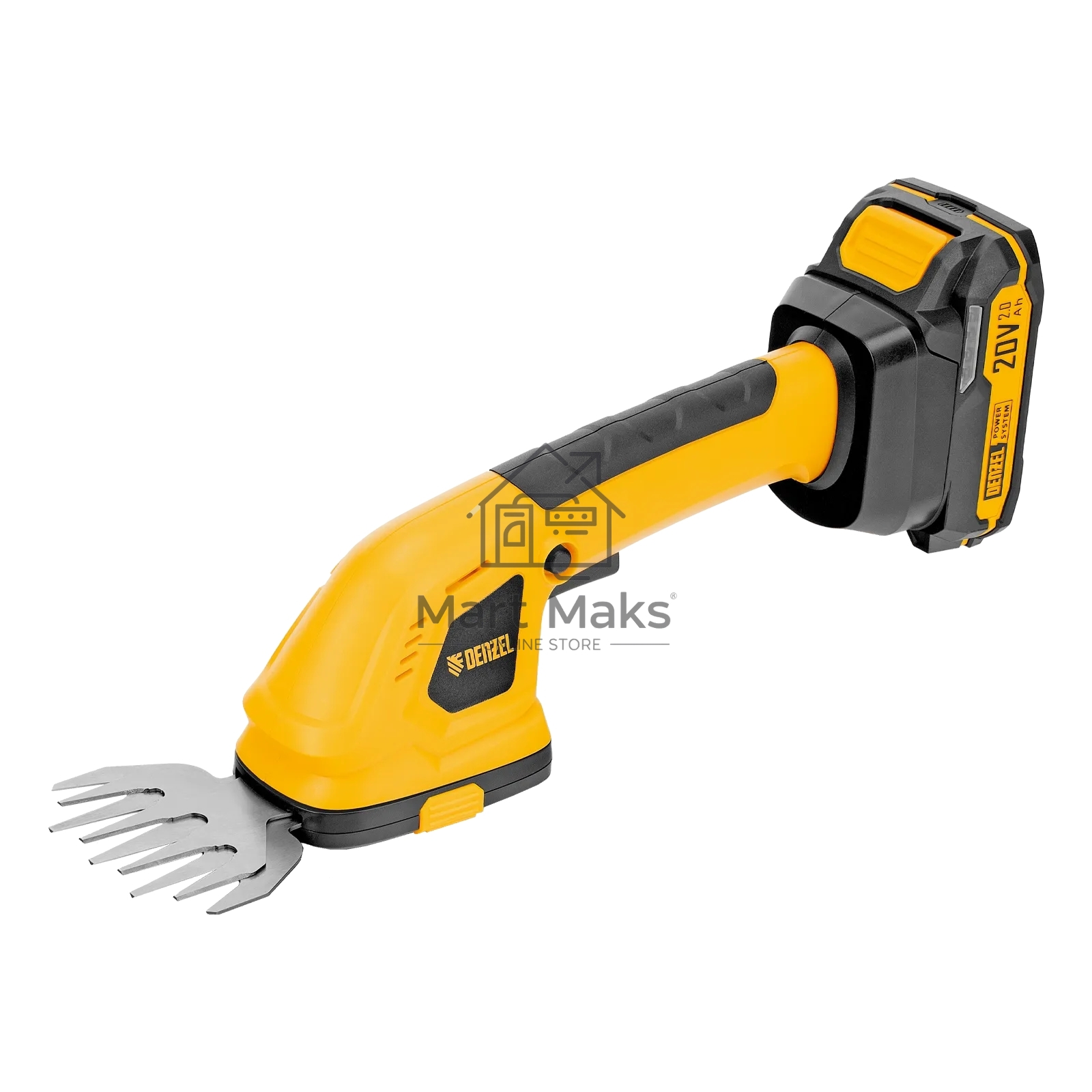 Ножницы-кусторез аккумуляторные Denzel GS-20, Li-Ion, 20 В