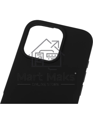 Чехол (клип-кейс) BoraSCO для Apple iPhone 16 Pro Microfiber Case черный (73691)