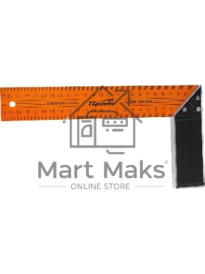 Угольник, 250 мм, металлический Sparta