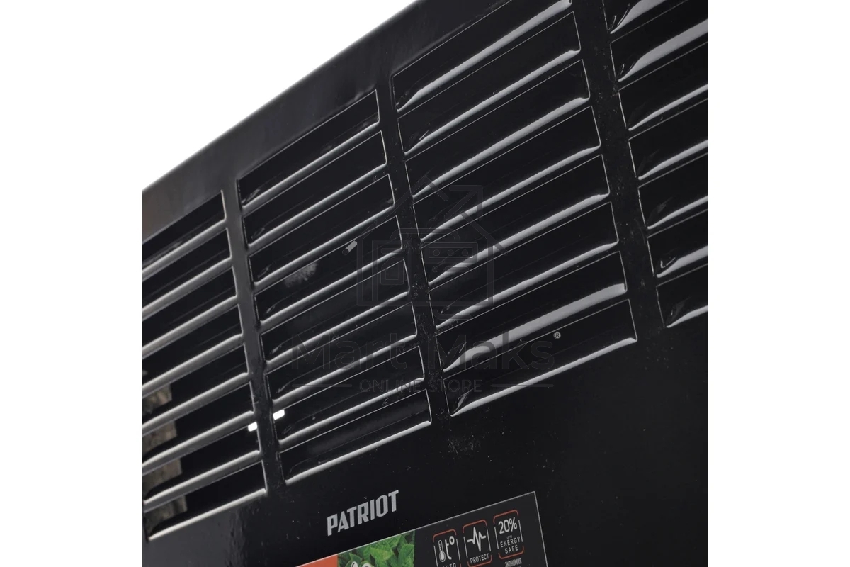 Конвектор Patriot PT-C 20 E черный, 2000 Вт, 20 м2, термостат, дисплей