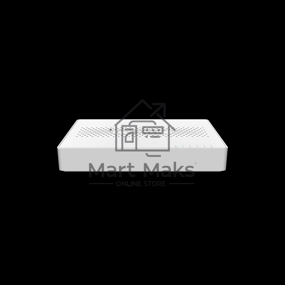 Коммутатор неуправляемый Tenda SM105, 5 портов, 5x2,5Гбит/с, настольный, пластиковый корпус