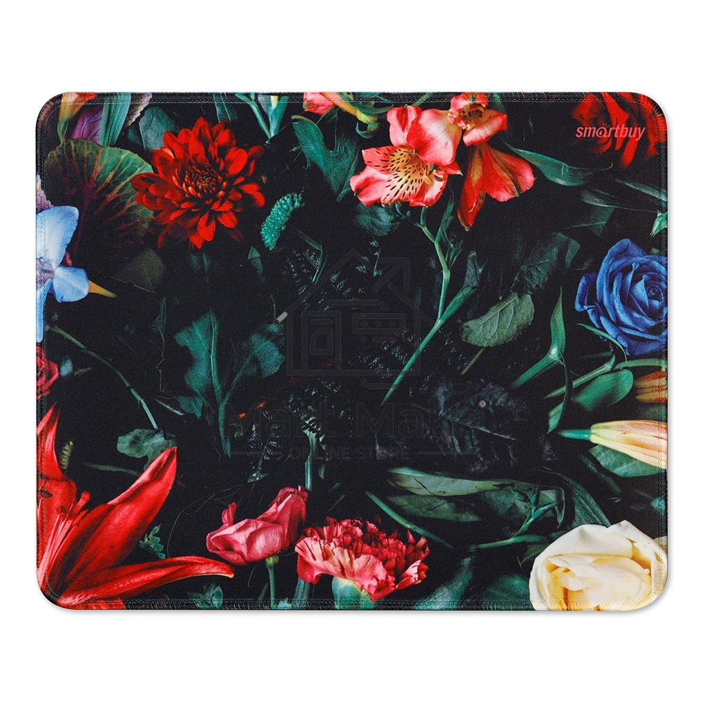 Коврик для мыши SMARTBUY (SBMP-102-FL) Flowers S-size