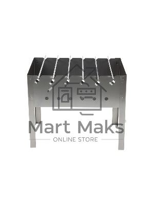 Мангал+6 шампуров в коробке ECOS 400х240х350мм 0,5мм 182542