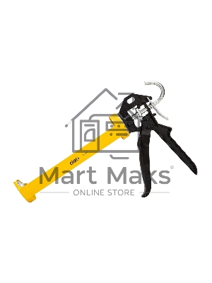 Пистолет для герметика Deli DL2370 Размер: 9 дюймов/230 мм. Сталь А3 + алюминий. Угол поворота 360.