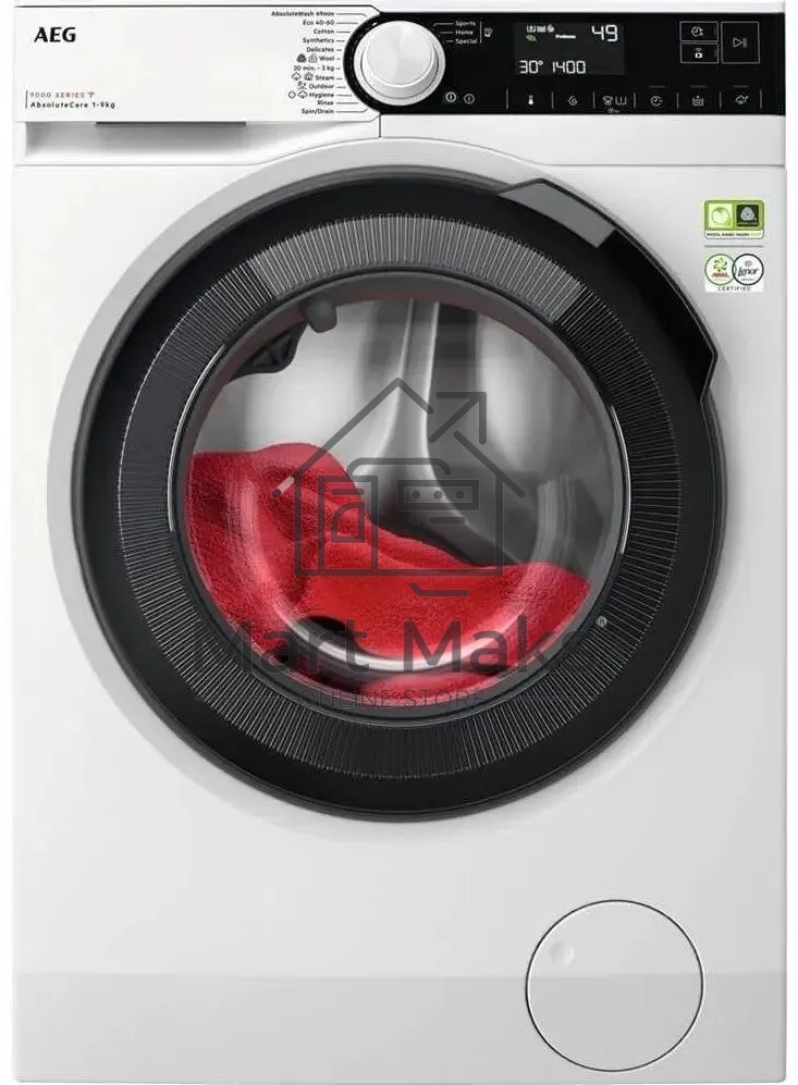 Стиральная машина AEG LFR93946UE белый, загрузка фронтальная 10 кг, 1400 об/мин., класс: А