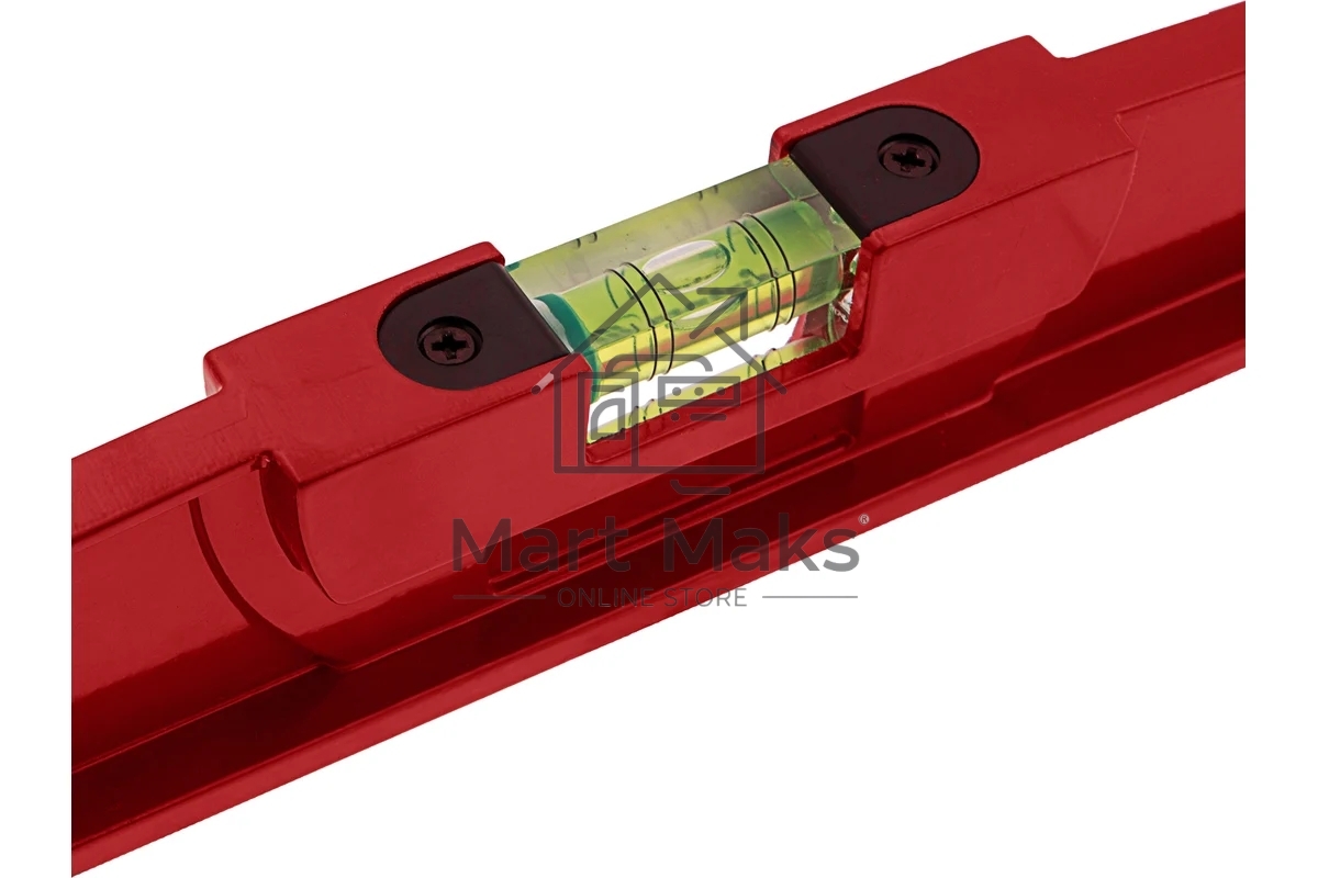 Уровень алюминиевый MATRIX 34907, 600 мм, литой, 2 глазка, ударная площадка
