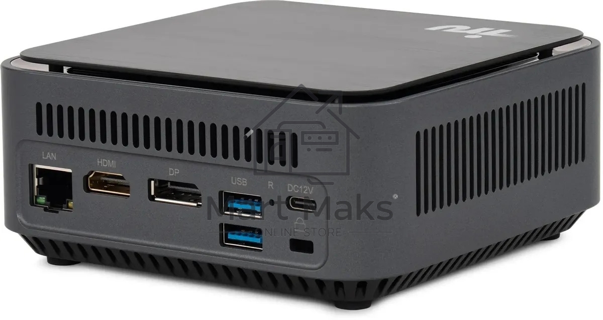 Неттоп IRU 110ALCN N200 (1) 8Gb SSD256Gb UHDG Windows 11 Professional GbitEth WiFi BT черный (2012500)