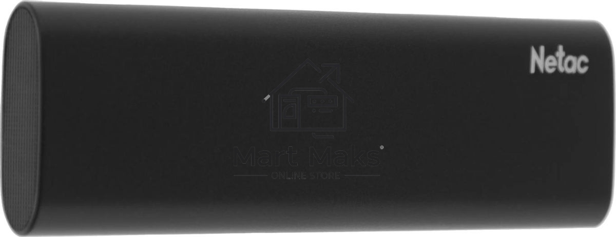Внешний накопитель SSD Netac 250Gb Z SLIM (USB3.2, up to 520/480MBs, 100х29.5х9mm, Black)
