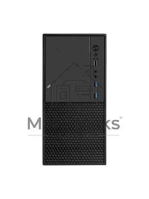Компьютерный корпус Minitower ExeGate BAA-308MU2-AAA450 (mATX, БП AAA450 с вент. 8см, 1*USB+2*USB 3.0, HD Audio, черный)