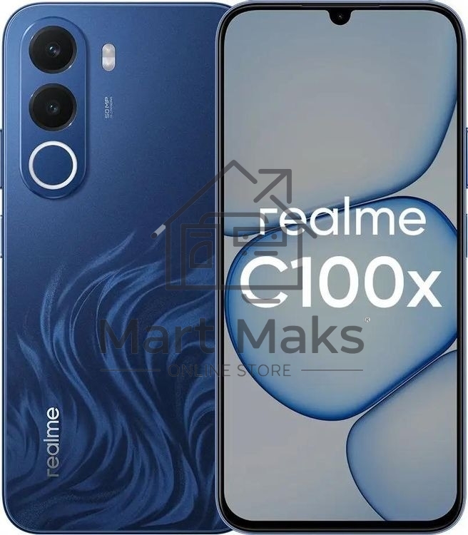 Смартфон Realme C100X 4/256Gb синий