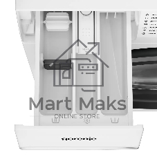 Стиральная машина Gorenje WG2PS72A12/C, отдельностоящая, ВхШхГ 850х595х435 мм, загрузка 7 кг, 15 программ, 1400 об/мин, поворотное/сенсорное управление, цифровой дисплей, пар, дозагрузка белья, мотор Inverter Power Drive, цвет белый
