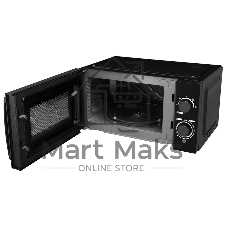 Микроволновая печь Hyundai HYM-M2008 черный, 20 л, 700 Вт, переключатели - поворотный механизм