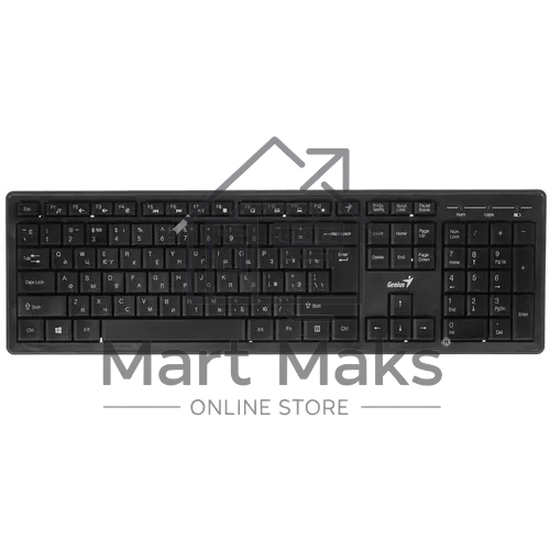 Комплект (клавиатура+мышь) Genius keyboard+mouse Smart KM-8200, Dual Color, RU, 2.4GHZ