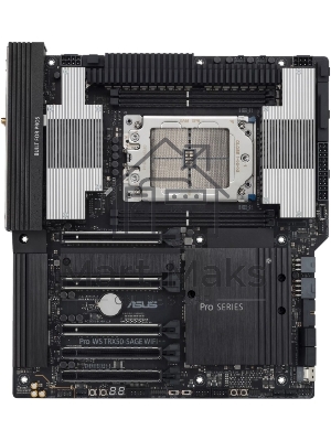 Материнская плата ASUS Pro WS TRX50-SAGE WIFI, sTR5, AMD TRX50, 4xDDR5, 4xSATA, 3xM.2, 1xSlimSAS, 1xPCI-E 5.0 x8, 1xPCI-E 4.0 x16, 1xPCI-E 4.0 x4, 2x 10Gb LAN, 2xUSB-A 2.0, 6xUSB-A 3.2 Gen 2, 1xUSB-C 3.2 Gen 2x2, 2x3.5 мм, 5.1, E-ATX