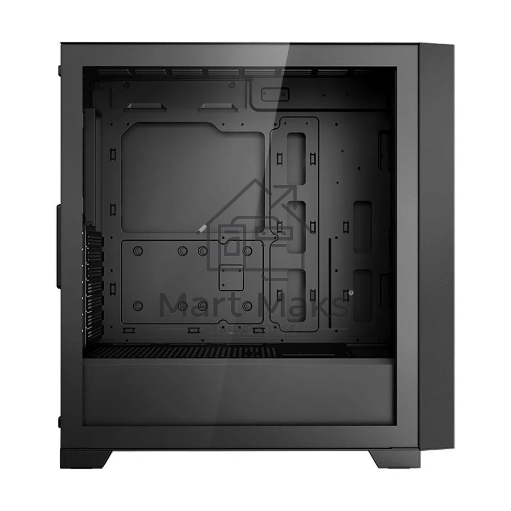 Компьютерный корпус без блока питания PCCooler C3D510 BK, Mesh Mid Tower, черный, TG, 0.7 SPCC, no fans E-ATX, ATX, mATX, mITX 170/390/205mm 2x2.5