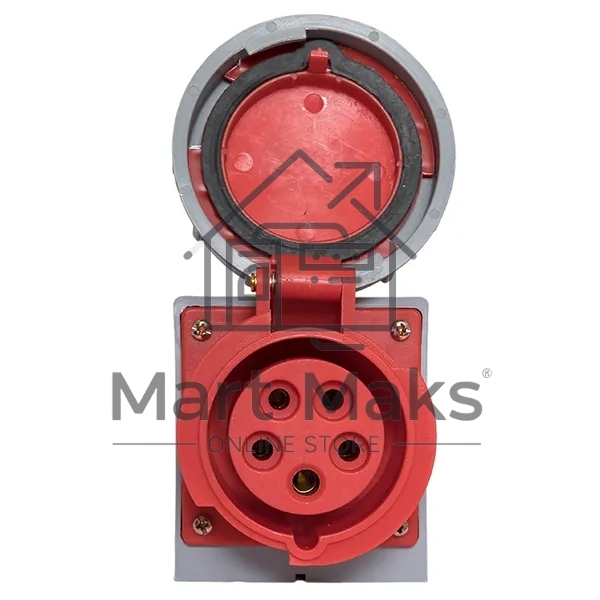 Розетка стационарная наружная EKF 1152 ps-1152-16-380 PROxima 3Р+РЕ+N 16А 380В IP67