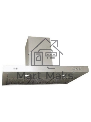 Вытяжка каминная Elikor Опал 90Н-650-Э3Д серебристый, 89.6 см, 650 куб. м/ч, 56 дБ