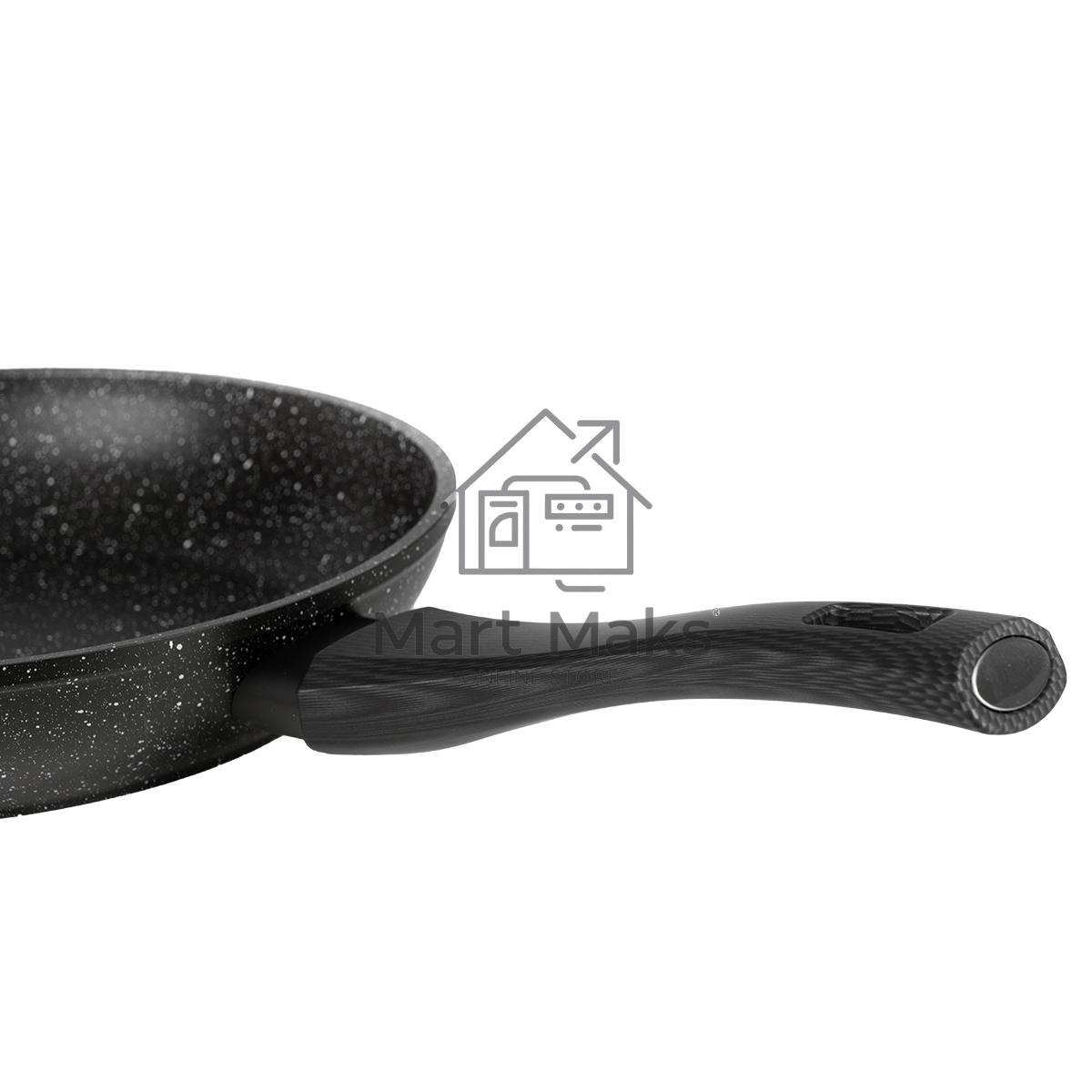 Сковорода LARA LR01-45-26 CARBON 26 см, 3-слойное покрытие 