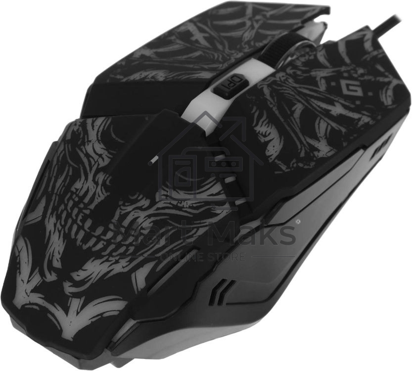 Мышь проводная Defender Prototype GM-670L черный, 2400 dpi, USB, кнопки - 6