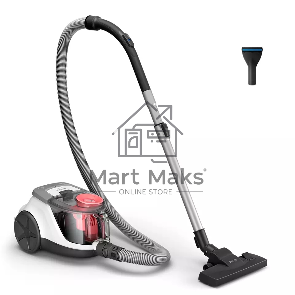 Пылесос Philips XB2042/01 белый/персиковый, 360/1800 Вт, уборка сухая, пылесборник контейнер 1.3 л