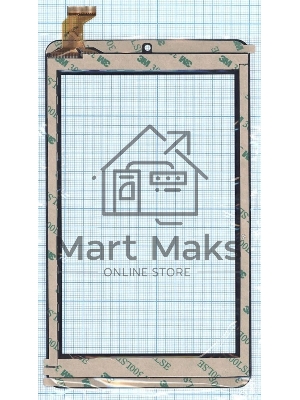 Сенсорное стекло (тачскрин) HSCTP-802-7-V0, черное