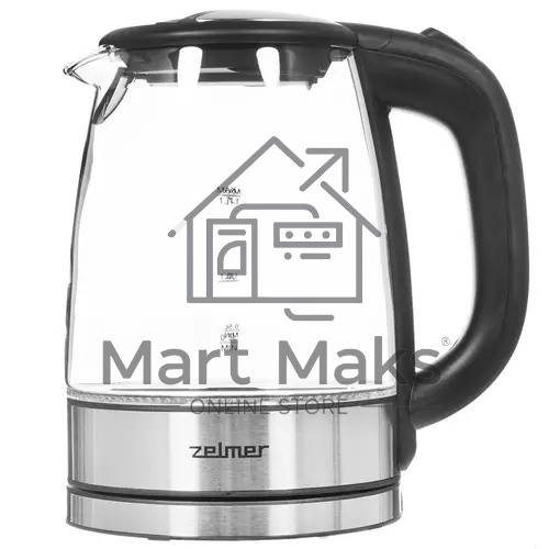Чайник Zelmer ZCK8024 GLASS/INOX