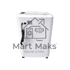 Шредер Office Kit S210N 3,9x38 белый (секр.P-4) фрагменты 16лист. 35лтр. скрепки скобы пл.карты CD
