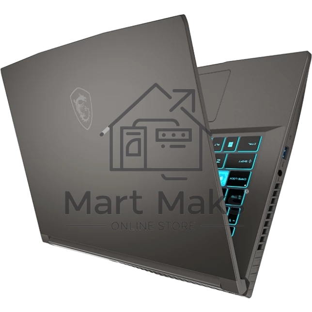Ноутбук MSI Thin 15 B13UCX-2649XRU i5-13420H 8Gb+8Gb SSD 512Gb NVIDIA RTX 2050 4Gb 15,6 FHD IPS Cam 52.4Вт*ч Free DOS Серый 9S7-16R831-2649-16G
