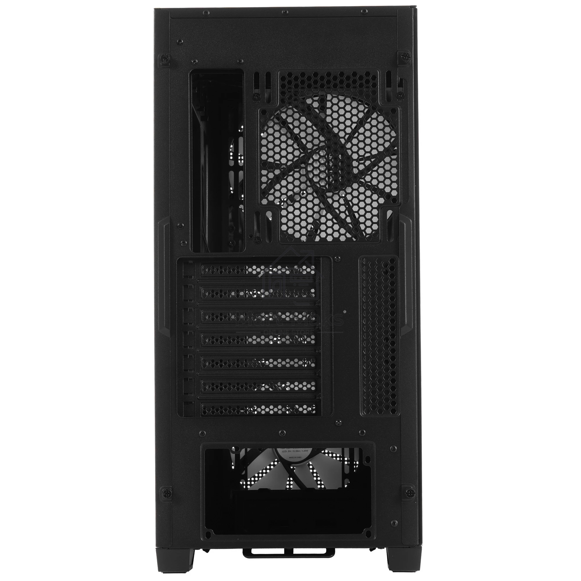 Компьютерный корпус Cougar Uniface X RGB V2 Black, 4x140мм ARGB PWM Fan, ARGB PWM Fan Hub, без БП, E-ATX