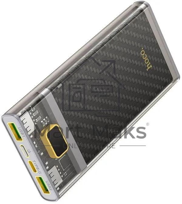 Портативный аккумулятор Hoco J103 Discovery edition 10000mAh QC/PD 22.5W 5A 2xUSB-A/USB-C серый (J103 DISCOVERY EDITION GRAY)