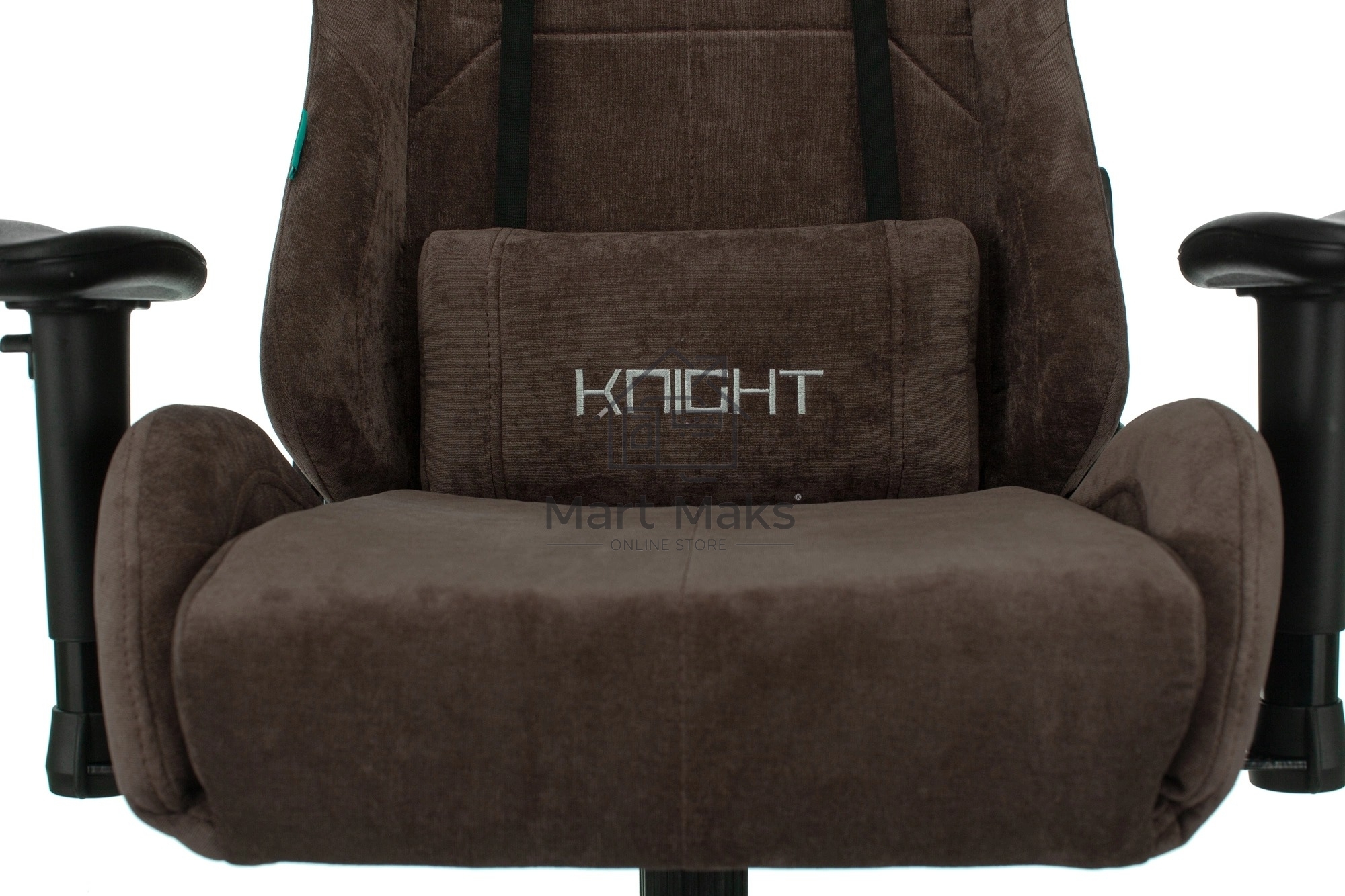 Кресло игровое Бюрократ VIKING KNIGHT LT10 FABRIC коричневый крестовина металл/пластик