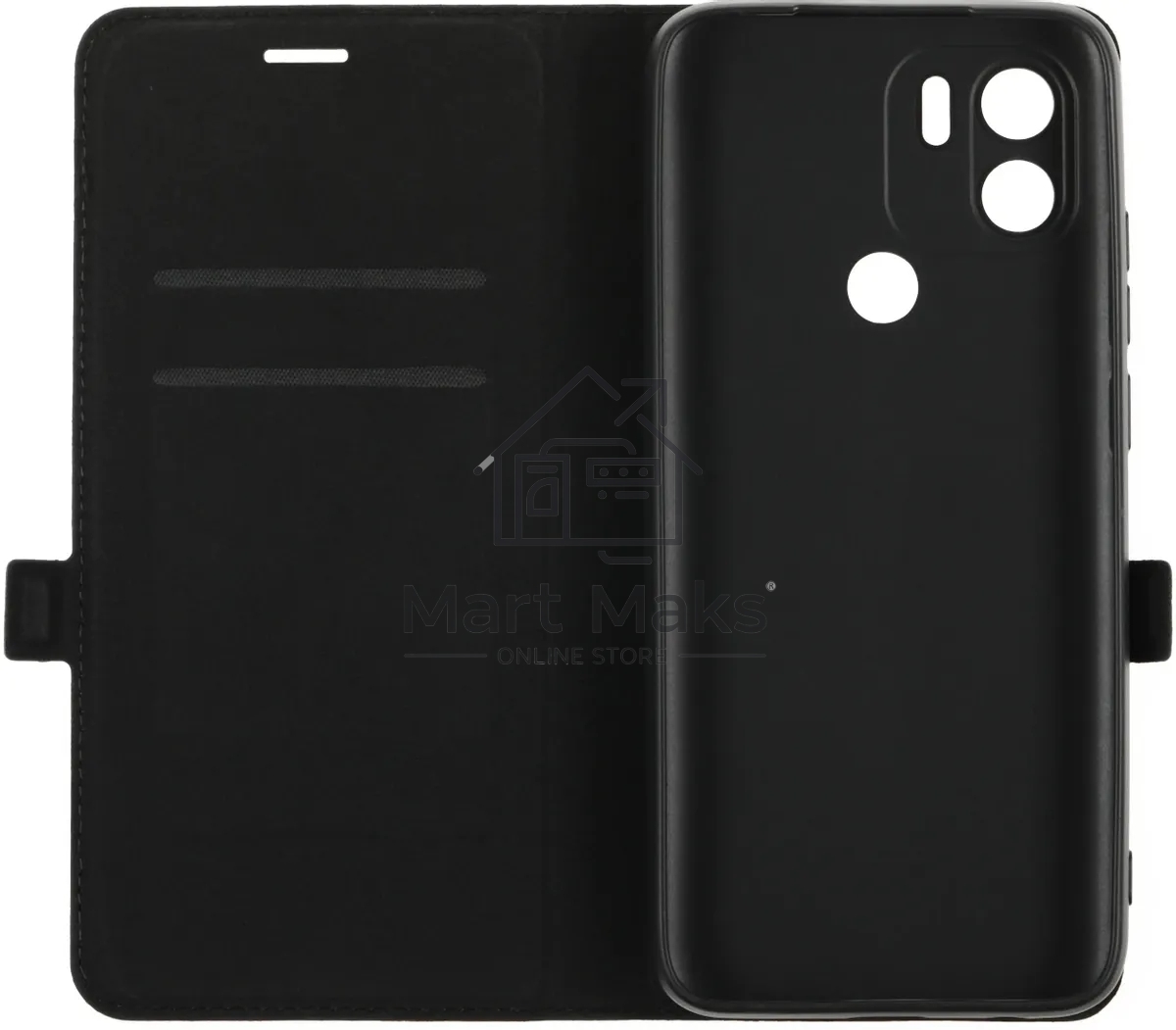 Чехол (флип-кейс) BoraSCO для Xiaomi Poco C51 Book Case черный (72199)