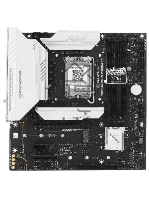 Материнская плата MAXSUN MS-Terminator B760M D5 WIFI 6E, LGA1700, Intel B760, 4xDDR5, 4xSATA, 3xM.2, 1xPCIe 5.0 x16, 1xPCIe 4.0 x4, 1xPCIe 3.0 x1, 1xHDMI, 1xDP, 1x2.5Gb LAN, Wi-Fi 6E, Bluetooth 5.3, 2xUSB-A 10Gbps, 6xUSB-A 2.0, 3x3.5 мм, 5.1, mATX