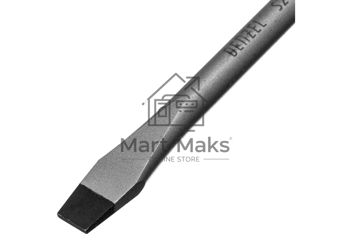 Отвертка Denzel SL6x100 мм, S2, 3к рукоятка